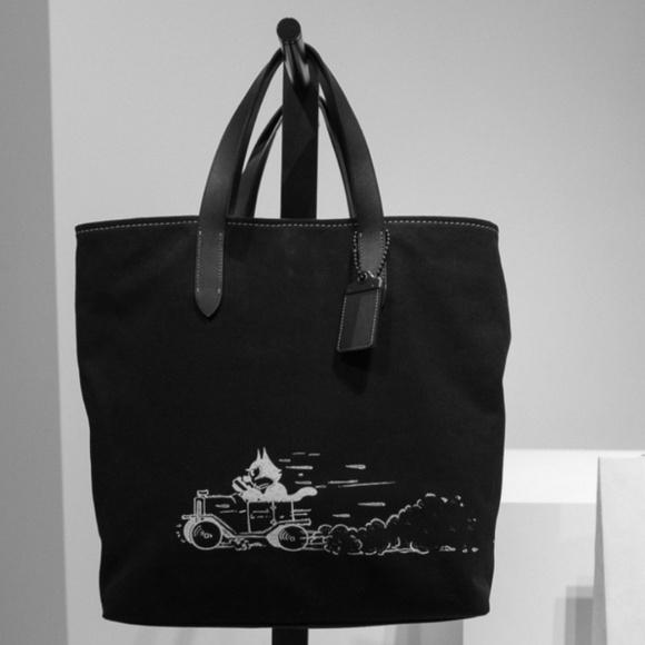 Coach Felix The Cat Tote - Picture 8 of 12